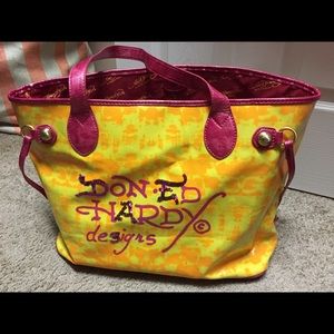 Ed Hardy large tote